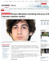 Verdict In The Boston Marathon Bombing Trial Was Announced In A.